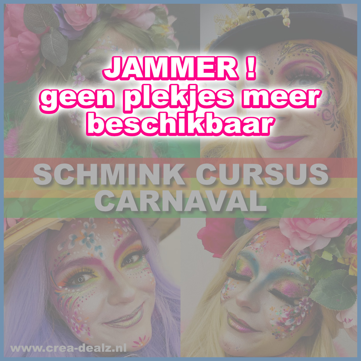 (afbeelding voor) Carnavals Schmink - 15 januari 2026